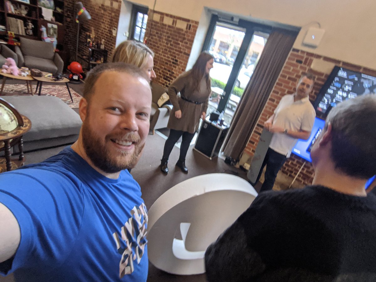 Starting the morning at #umbraco headquarters. Excited for #projectunicore