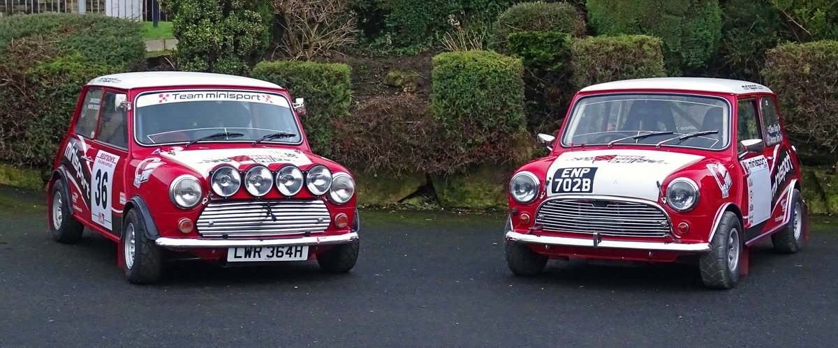 minisportltd's tweet photo. Clive King's revamped HRCR #MiniSportCup Championship winning Mini along with John Cressey's Open Class Champion Mini!
Winning with Mini Sport Ltd! ๐
What a pair! ๐คฉ๐
#Mini #MiniSport #MiniSpecialist #UKMinis #ClassicMini #ClassicCar #Mini60 #Rallying #RallyMini #HRCR https://t.co/KVKXkHXepT