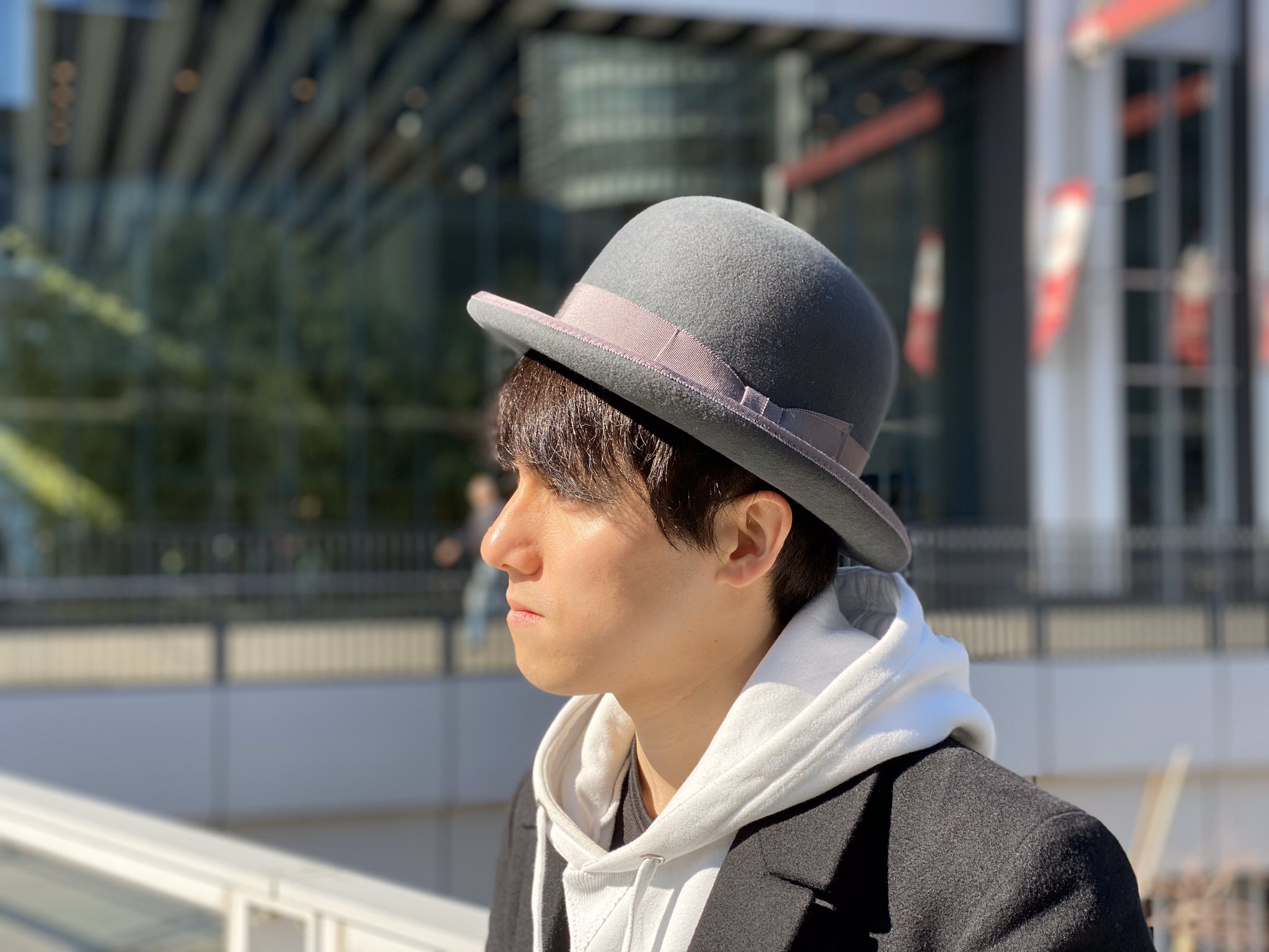オーバーライド 帽子のセレクトショップ こんにちは 秋葉原店です 高さの出るクラシックボーラーハット 男性だけでなく 女性のメンズライクなコーデにも シンプルデザインです Override Wool Derby Hat 800 8 600 Tax