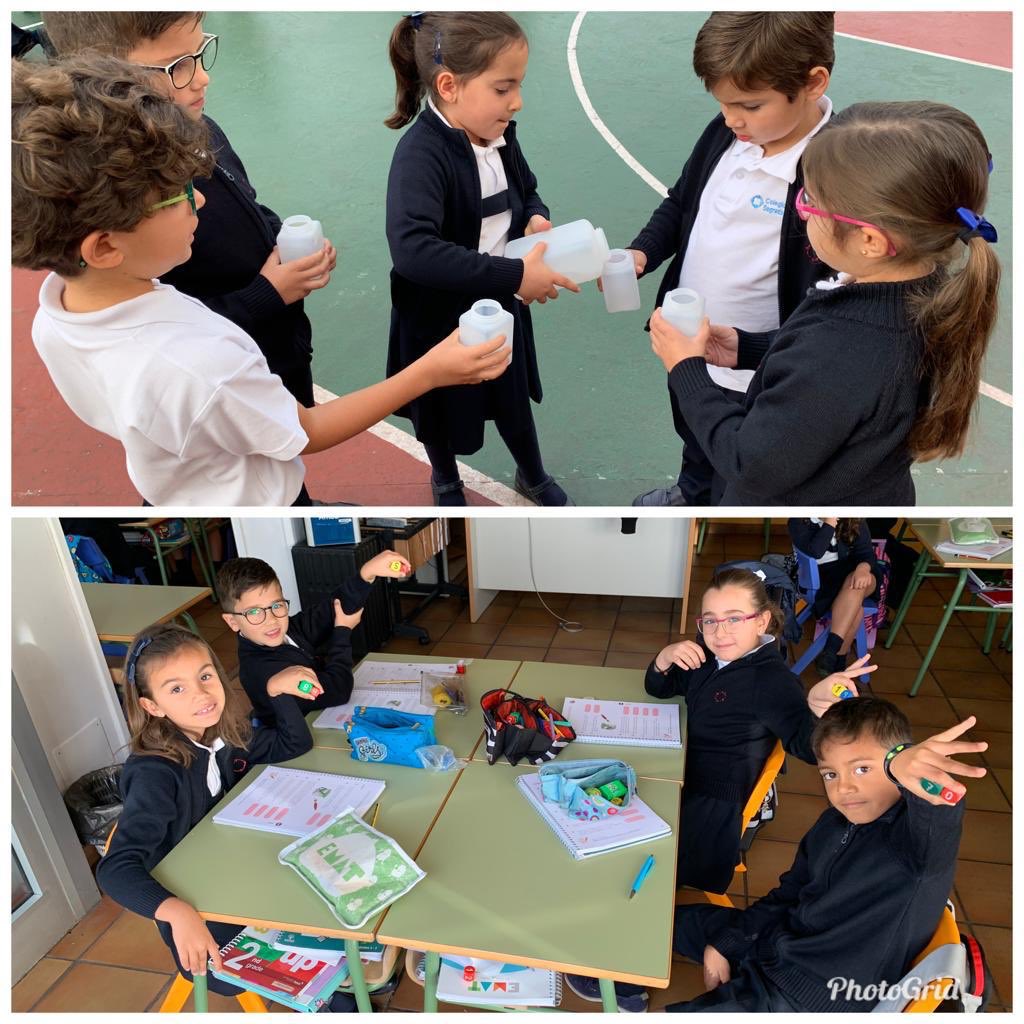 nazaretlapalma's tweet photo. #2PRIM / 🧠 Aprendemos unidades de medida y resolvemos problemas. #EMat #AprendizajeCooperativo @tekmaneducation #VamosContigo @coleinnovadores https://t.co/OYf717HGus
