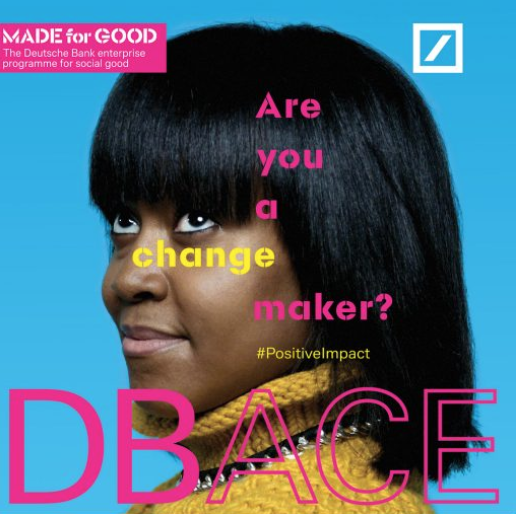 Wanted: Creative Social Entrepreneurs!
£50,000 prize fund. £100,000 worth of business support. 5 winners.
#DBACE is seeking 18 to 30-year-old creative #entrepreneurs who are driven by a mission to build and sustain social value through their enterprise.

ow.ly/yzn550y7L6f