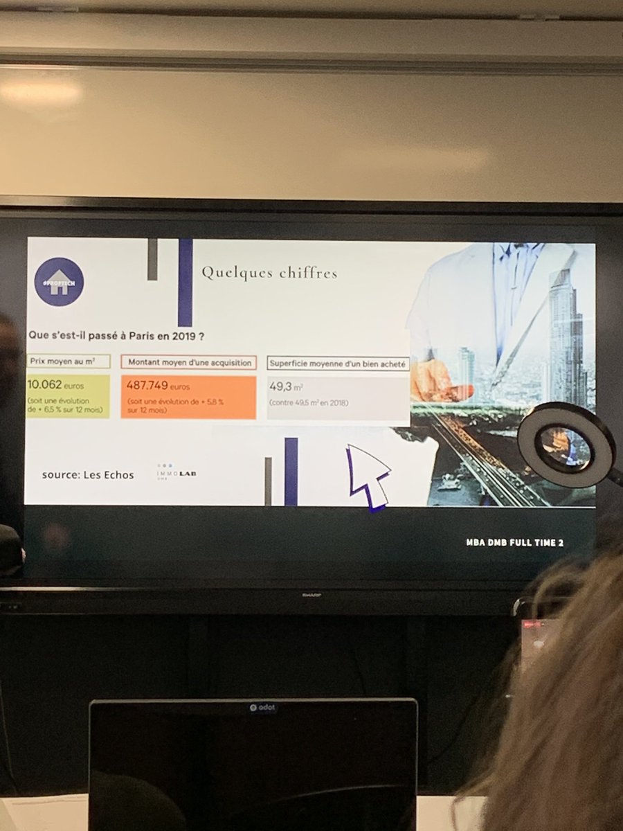 Le prix moyen du mètre carré est de 10 062 euros à Paris ! 🤯 #ImmoLabDMB #MBADMB <a href="/ImmoLabDMB/">ImmoLabDMB</a>