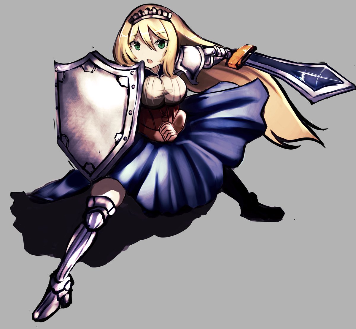 こういうコテコテな女剣士好き 