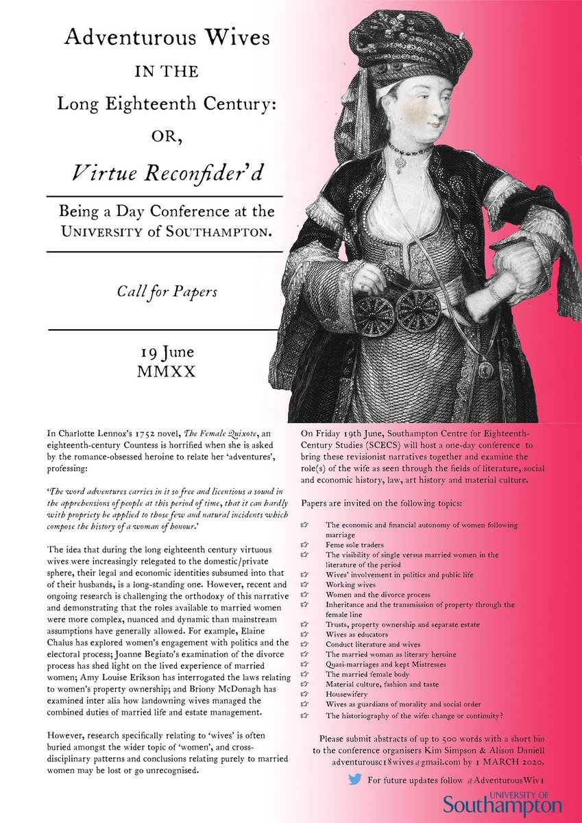 We are thrilled to announce that Professor Joanne Begiato  <a href="/JBHist/">Prof Joanne Begiato She/Her</a> will be our keynote speaker on 19th June. Do come and join us.