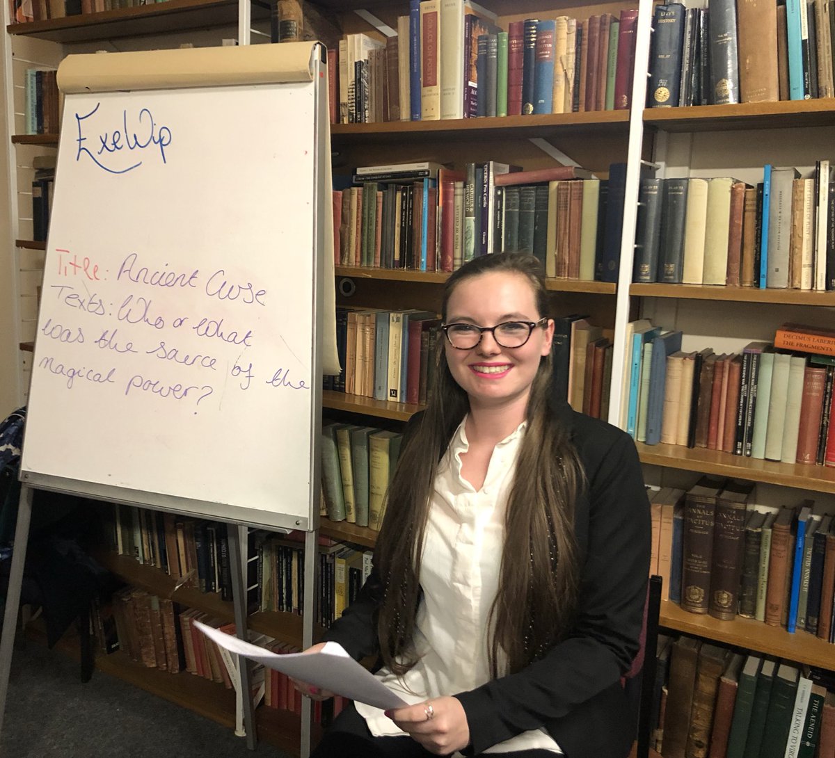 ExeWip's tweet photo. A massive thank you to @katadesmoichar who presented her excellent paper last Friday. The attendance was excellent and her paper was very well-received by our community. Stay tuned for an info about this week’s seminar soon. Thank you Charlotte! https://t.co/nuWBE0SxwO
