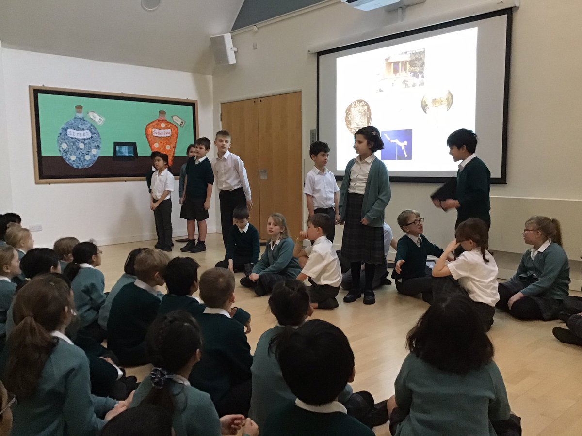 SPFJuniorSchool's tweet photo. 4 Alpha present a whistle stop tour of the SPF Thinking Toolkit @SPFSchools #thinkingtoolkit https://t.co/Z4eGviweuo