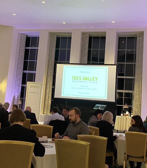 JhMechanical's tweet photo. Fabulous evening last night at the @teesvalleybc 2020 Vision event. It was great to hear from @BenHouchen and @BillScottWilton who gave a real positive insight into what to expect this year! #networking #teesside https://t.co/ynxbrosSyO