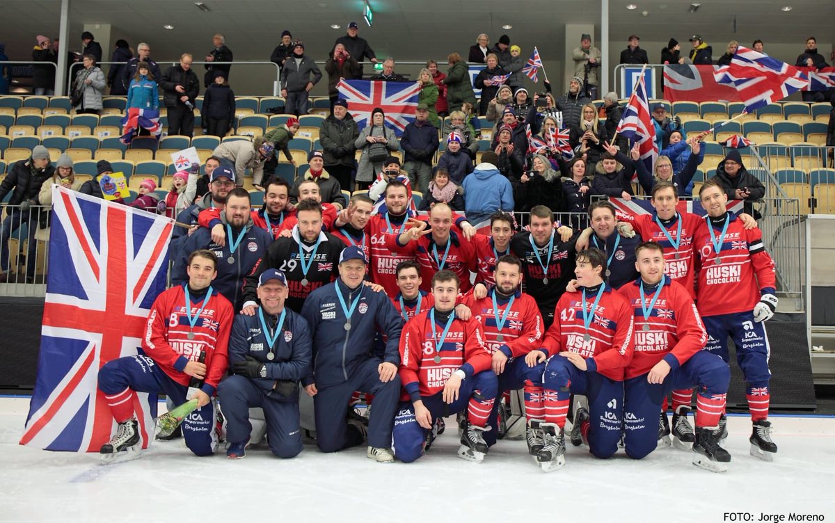 The Great Britain Bandy team witch is à mix of players with dual citizenship from 🇬🇧🇸🇪🇳🇴 is making ready for the 2nd World Championship in Irkutsk. Last year we made it to the final &amp; was awarded the silver medal. This year we are aiming for the 🥇🏆 <a href="/UKinSweden/">Brittiska Ambassaden Stockholm</a> <a href="/BBCNews/">BBC News (UK)</a> @TheGBBF
