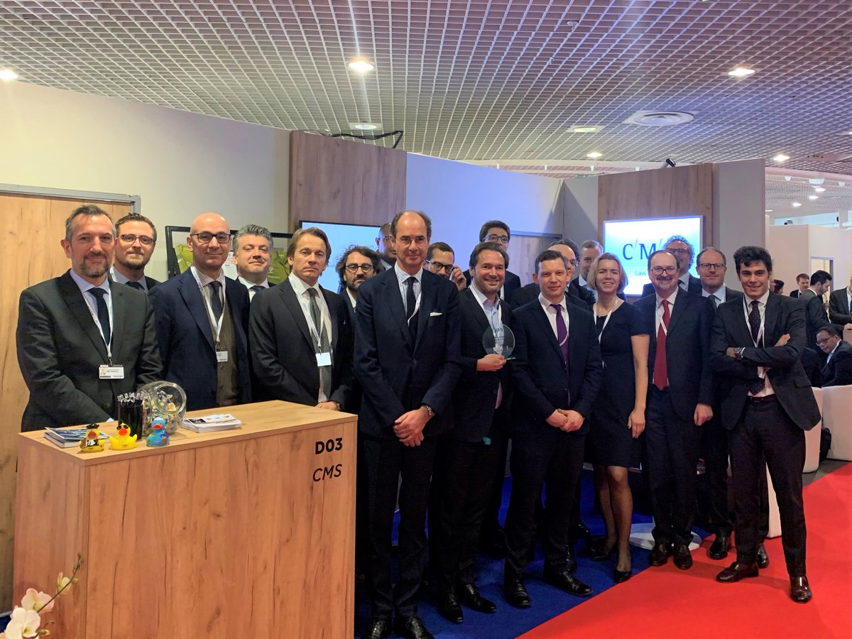 cms_fl's tweet photo. Nos experts en #PrivateEquity étaient présents cette semaine à l'@IpemMarket au @CannesPalais. Merci à eux d'avoir représenté @CMS_Law_Tax à cette occasion ! #IPEM2020 https://t.co/aMyVyKwG0v