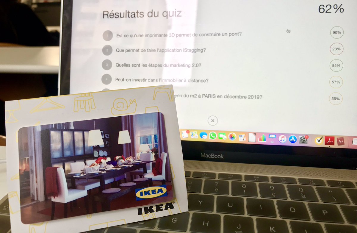 MelaniePrz_'s tweet photo. 🏠 Merci @ImmoLabDMB pour cette carte cadeau IKEA, gagnée lors du quiz fait pendant leur Masterclass 😍 #ImmoLabDMB #MBADMB #PropTech #TransfoNum https://t.co/DtVtze93LE