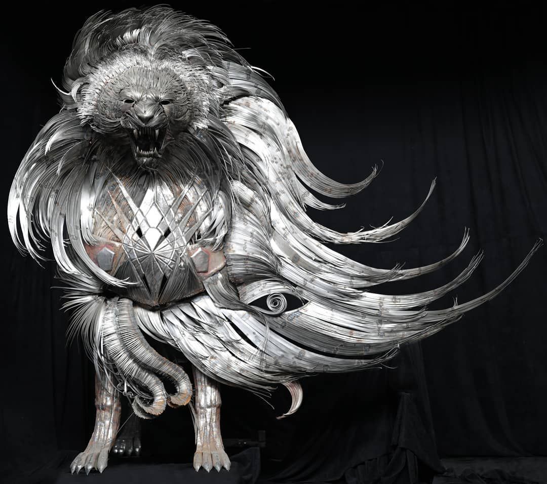 Mind-blowing metal sculpture by Selçuk Yılmaz

#beautifulbizarre #lion #lionsculpture #metalart #metalsculpture #sculpture #newcontemporaryart #SelcukYilmaz #modernart
