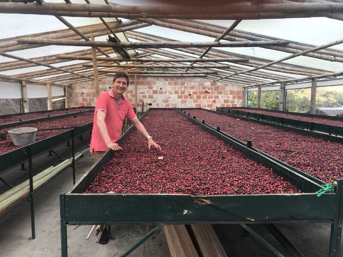Slurpkahvi's tweet photo. The newest edition of #slurprare is popping up around the world! It’s a real treat we shipped to you this month 😎

This month’s coffee comes from absolutely unique conditions in Colombia. Expect super floral aroma, notes of peach, blood orange and raspberry!

#coffeesubscription https://t.co/6gbzK07MpP