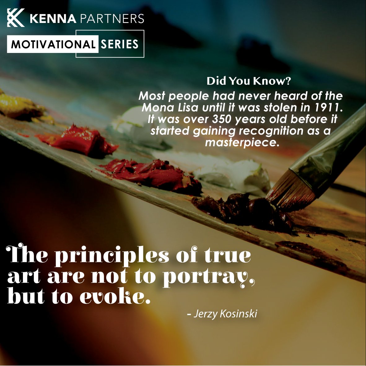 Kenna_LP's tweet photo. The potential investment returns from owning artworks has become the primary motive of a growing number of collectors. The risks aside, there is an increasing interest in fine arts, particularly paintings, as an alternative investment.
Still following the money?
#investment #art https://t.co/c4Nnv545mo