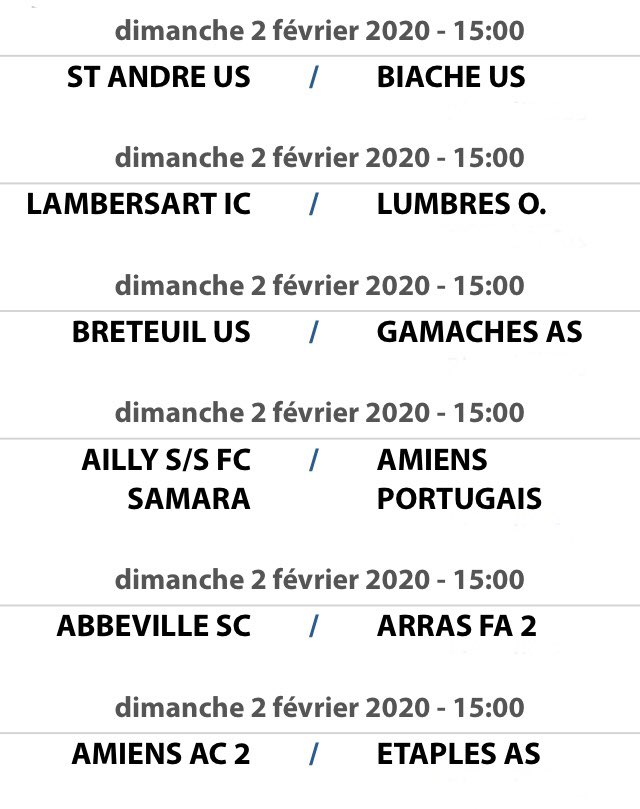 SCAbbeville_'s tweet photo. 🔵🔴CHAMPIONNAT R2🔴🔵

🔜 Journée 9👇

📍SCA 🆚 Arras FA
📅 Dimanche 2 février 2020
🕒 15h00
🏟 Paul #Delique 

Programme en vente à l’entrée 👉🏼 gagnez le ⚽️ du match 🤞🏼🍀

📢 #AllezSCA 💙❤️

@Abbeville_Somme @Le_JDA @CourrierPicard @fbleupicardie @LFHF_ @Somme_fr @VilleArras https://t.co/Wy0ZtYM9pi