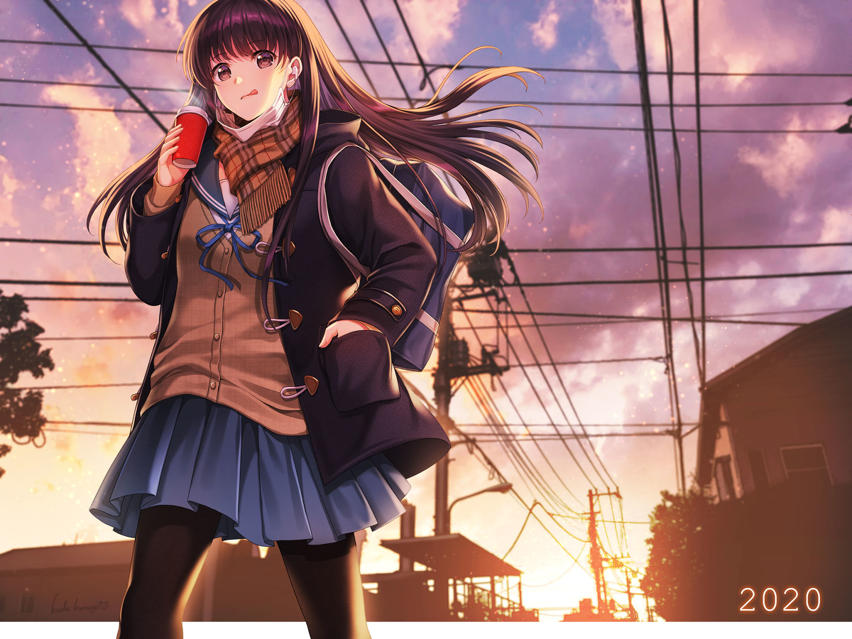 تويتر 工藤くぬぎ على تويتر オリジナル 女の子 年 制服 夕焼け T Co Zchsmsokgw T Co Jqufilrrdy