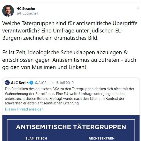 AJCBerlin's tweet photo. Wer nicht alle Formen des Antisemitismus gleichermaßen bekämpft, der bekämpft keine. Und wer nur auf die Ausprägungen zeigt, die der eignen politischen Agenda nützen, meint es nicht ernst. Auf diese Unterstützung können wir daher verzichten. #VorDerEigenenHaustür https://t.co/fwfrTuzmeQ