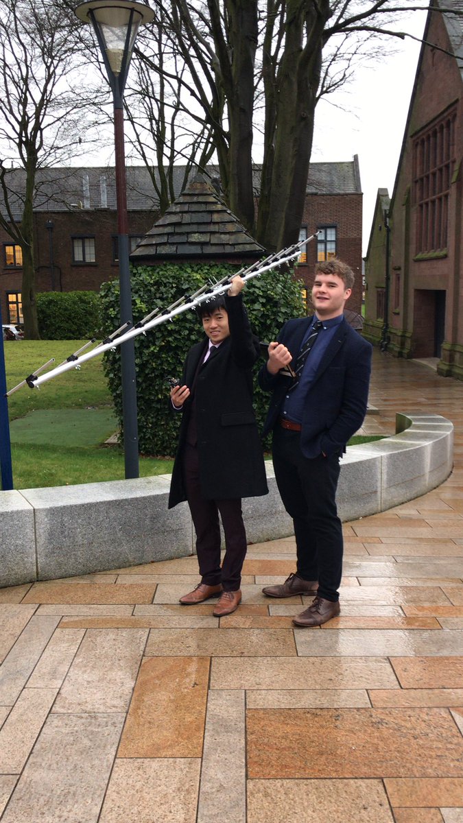 BSBDDT's tweet photo. A level electronics - having fun with a yagi antenna. Using direction finding to locate a hidden uhf transmitter https://t.co/98EsKC8zam