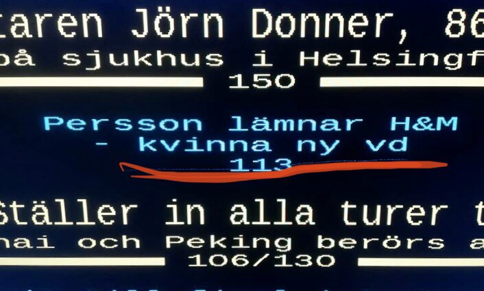 ”Kvinna ny vd”? En kompetent person blir ny vd och hon heter Helena Helmersson.
