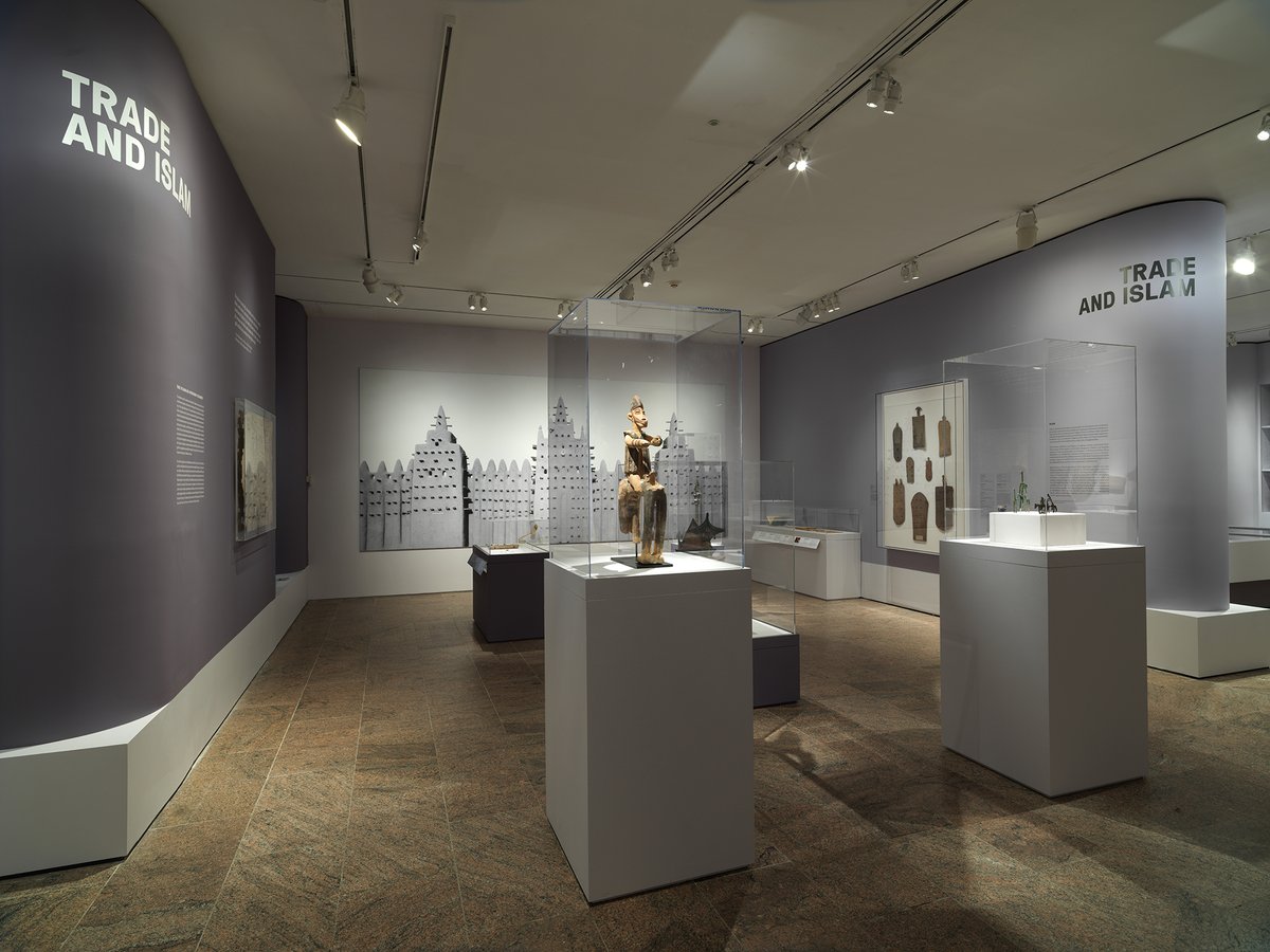 Installation view of Sahel: Art and Empires on the Shores of the Sahara © The Metropolitan Museum of Art 2020, photography by Anna-Marie Kellen