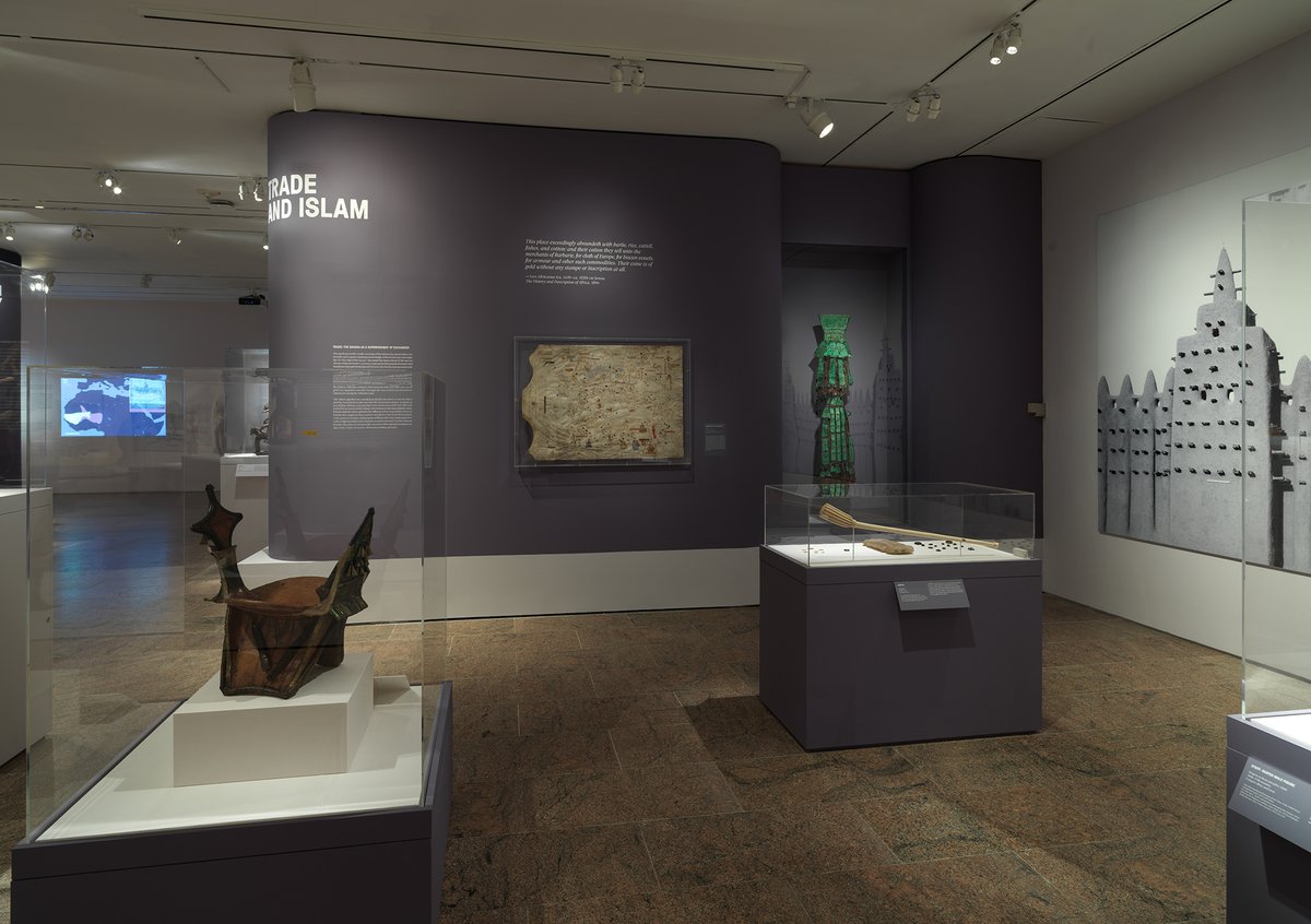 Installation view of Sahel: Art and Empires on the Shores of the Sahara © The Metropolitan Museum of Art 2020, photography by Anna-Marie Kellen