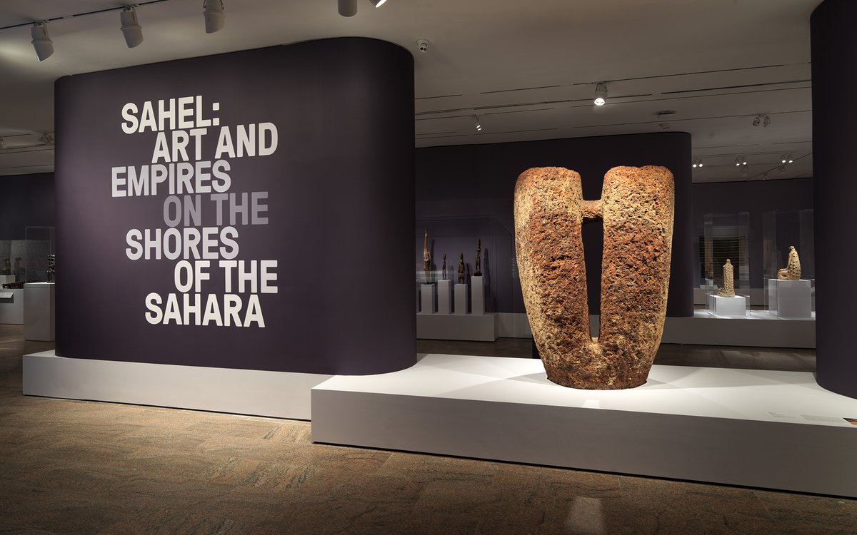 Installation view of Sahel: Art and Empires on the Shores of the Sahara © The Metropolitan Museum of Art 2020, photography by Anna-Marie Kellen