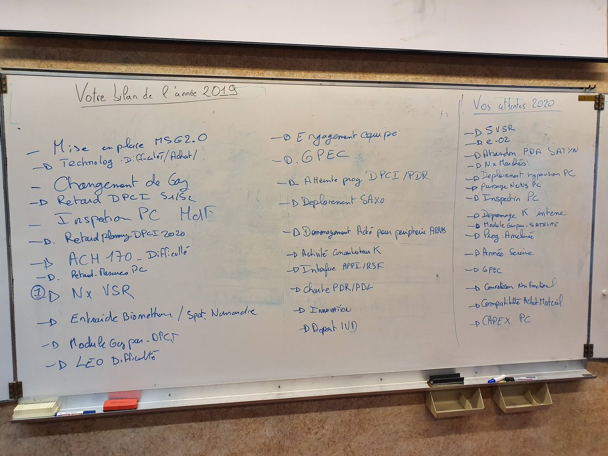 Les p'tits dej' MSG du mois de Janvier ont été l'occasion de s'arrêter avec les équipes sur l'année qui vient de s'écouler et d'en faire le bilan. 2019 a été riche. 2020 est plein d'attentes, et nous sommes prêts 👍. #MSGNO <a href="/CorinneCacheux/">Corinne Cacheux</a> <a href="/PhilippeHurtrez/">Philippe Hurtrez</a> <a href="/BoivinIsa/">isa_boivin</a>