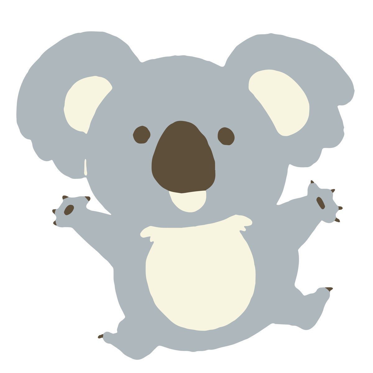 ぜんご イラスト デザイン ほぼ需要無視でコアラばっかり70点弱 とasに申請したよ コアラ かわいい 絵は夫作 Adobestock Koala Illustration