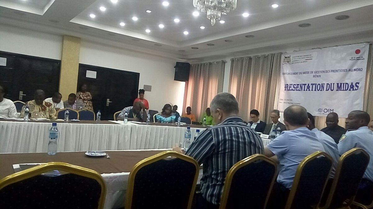 Présentation du MIDAS dans le cadre du renforcement du mode de gestion des frontières au Nord du Bénin