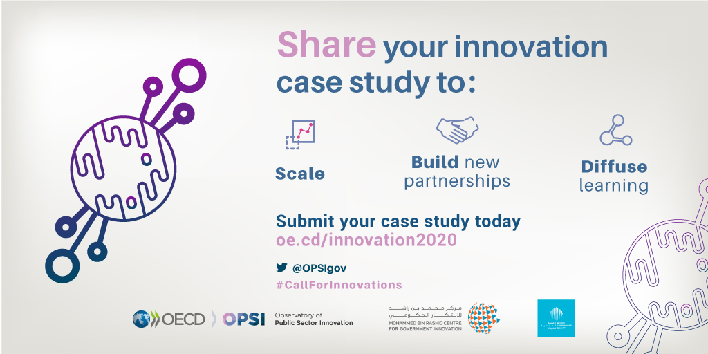 OPSIgov's tweet image. We use your #innovation case studies to fuel our Global Trends research but we also include them on our @OPSIgov case study platform, so people can access and learn from them all year round. 

Submit your innovation now: oe.cd/innovation2020

#CallforInnovations