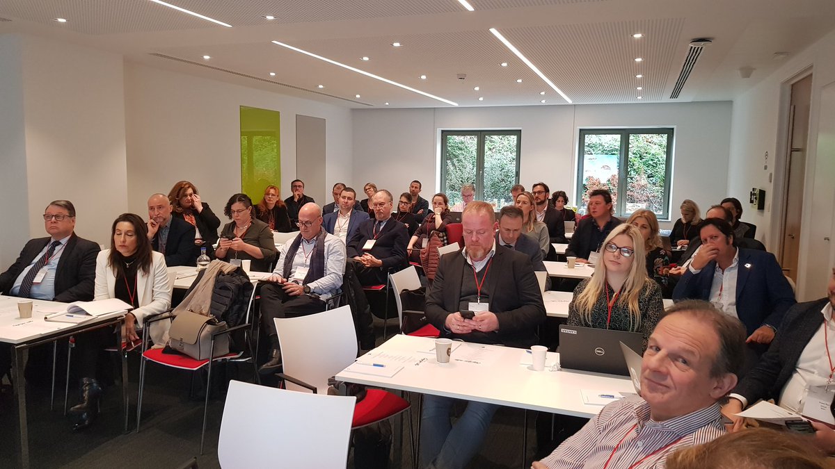 C_DICKES's tweet photo. ©️ 3rd Copyright Talks starts now! Nearly 50 people from 18 countries to share knowledge and experiences📝 @_FIBEP @KantarFR Many thanks to @Auxipress for hosting this great event. https://t.co/iw3ykEewFA