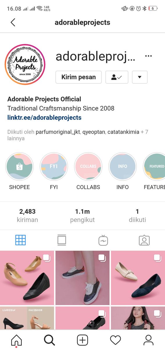 limitlesstype's tweet photo. 1. Adorable Project

thread ini aku dedikasikan kpd merk ini! mo sungkem ajaaa ada boots yg kyk di h*, z*ra dll tp LEBIH MURAH dan lebih bgsss huhu😭 byk macem2nyaaa di shopee lebih lengkap gaisss

sepatu ini jabar punya nih huehee! https://t.co/BXu1ZcaNS3