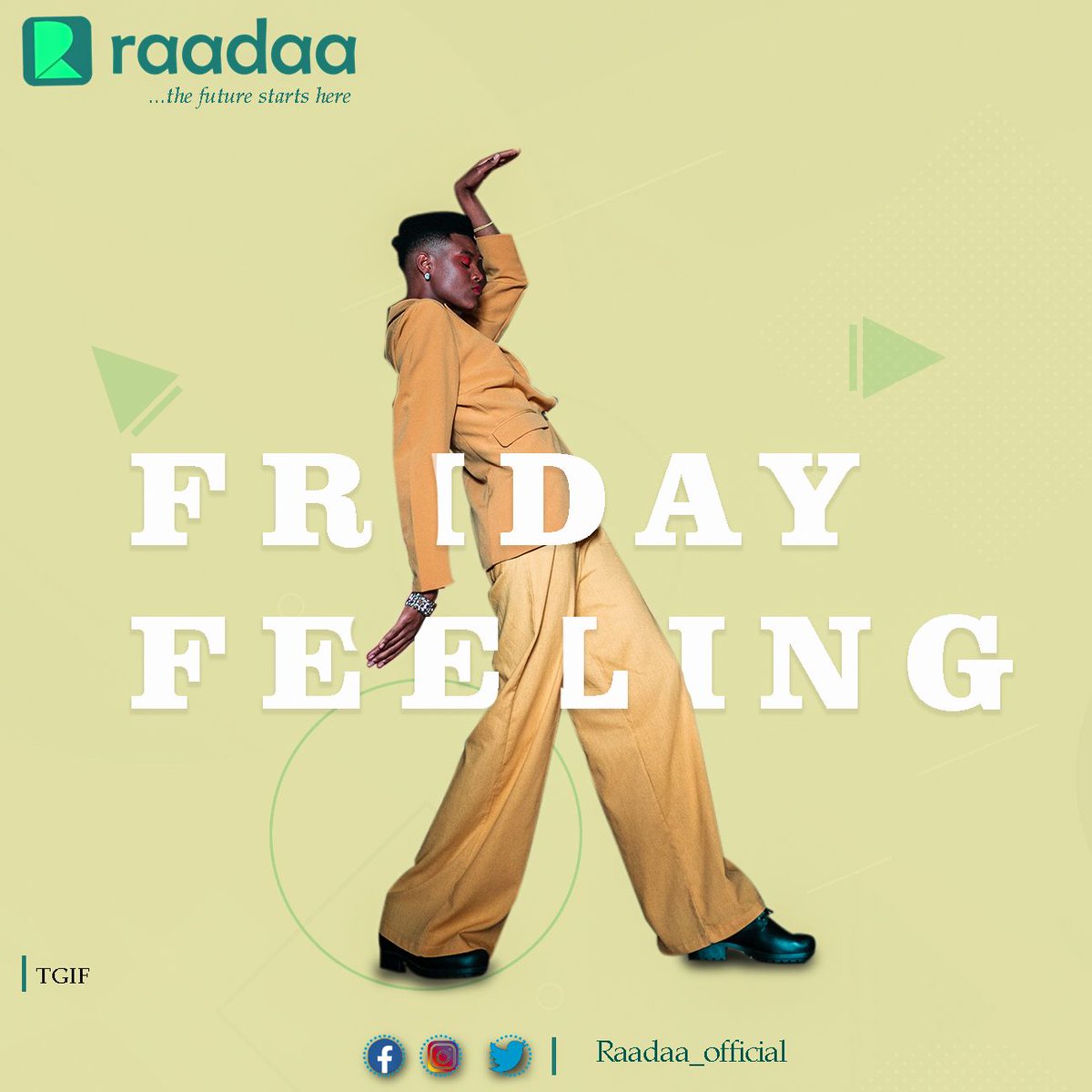 raadaaofficial's tweet photo. #mood
The moment you realize that it's Friday already... and that you survived 'Clean January' 😂 
#doubleblessing #tgif #fridayvibes #friday #raadaa https://t.co/SGRKadeC97