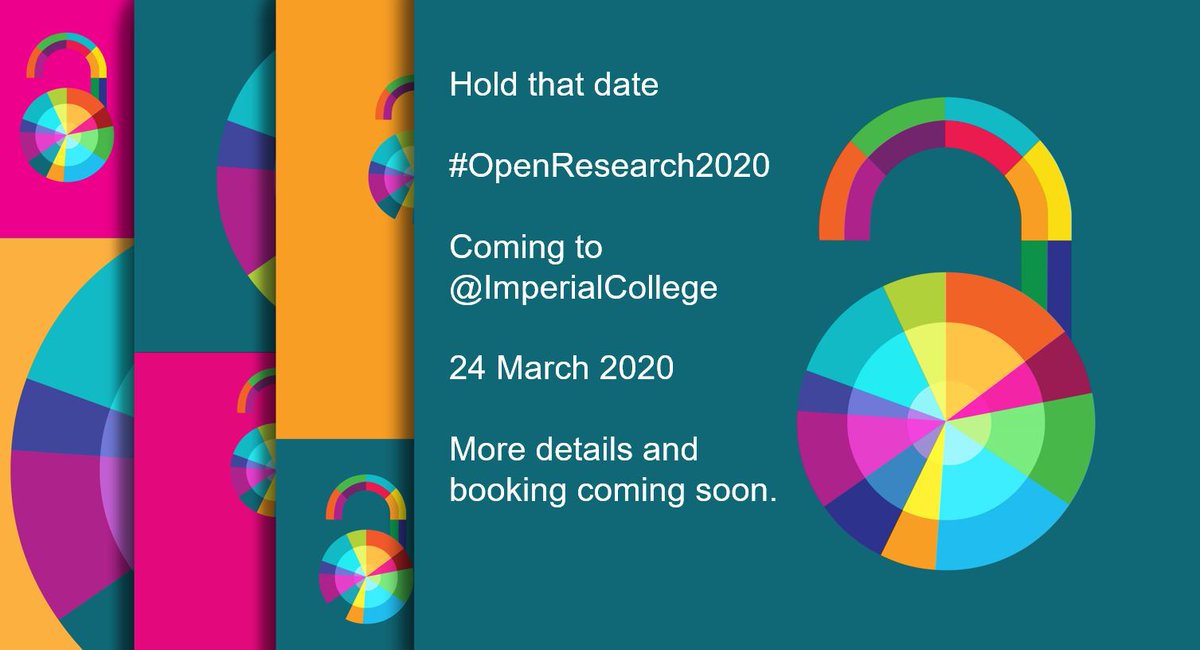 ChrisBanks's tweet image. The plotting with @BMatB, @Stephen_Curry , @seis_matters  and @ruthej continues apace. 

#OpenResearch2020 will take place @imperialcollege on 24 March. Excited by our line-up of speakers. 

More details, including how to book coming very soon

#OpenAccess
#OpenResearch
#RDM