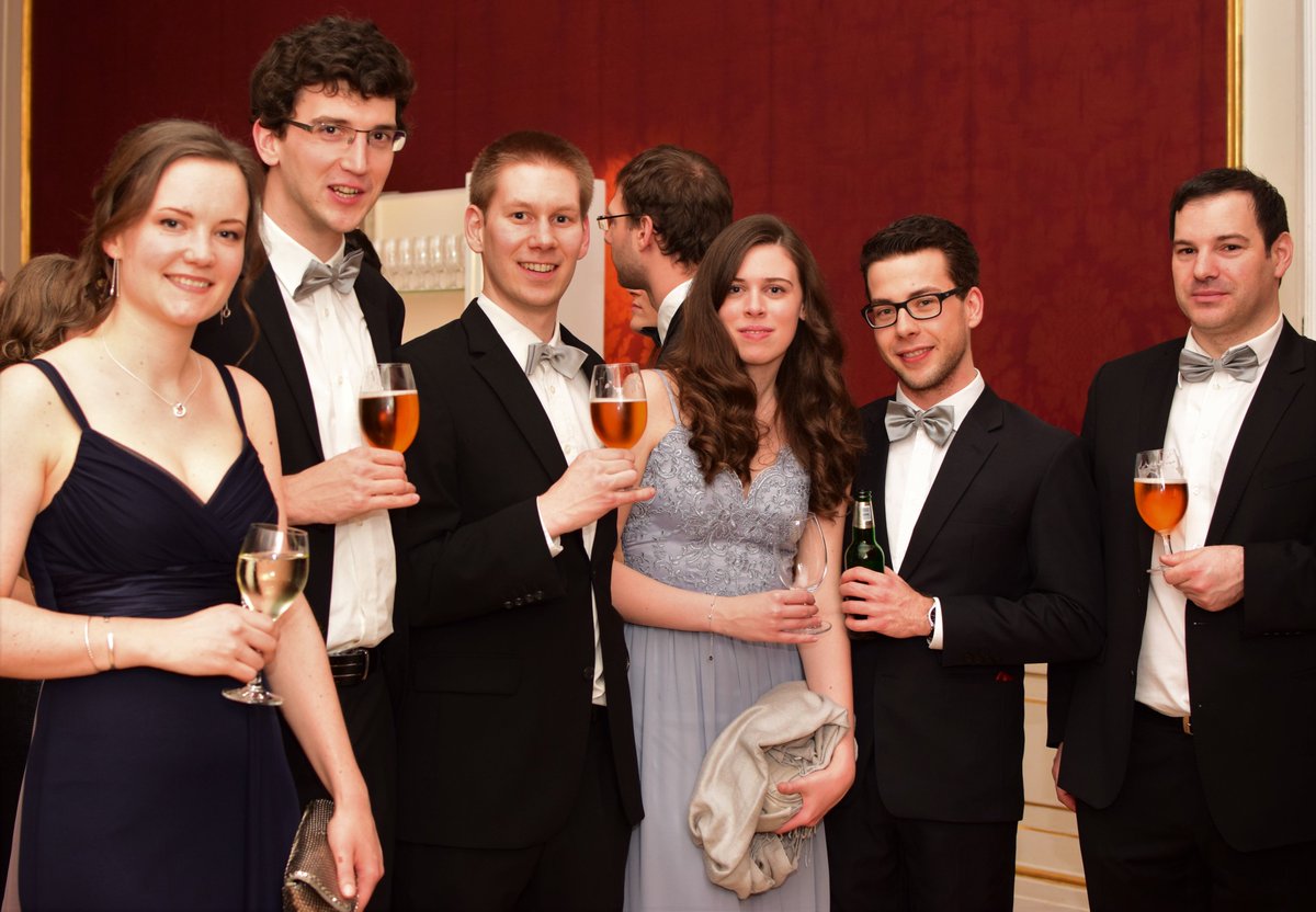 tuwien_ace's tweet photo. #TUBall 2020 at Hofburg Vienna: Probably the best opportunity of the year to meet current students, graduates, old friends and dear colleagues. Thanks to everyone who grooved with us in the CEC Lounge to the sound of the band Boston Heat!💃 🥂🕺 https://t.co/ZfBwkMY8w2