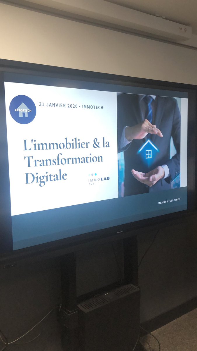#gogogo Suivez la masterclass sur la transformation du secteur immobilier et n’oubliez pas le hashtag #immolabdmb <a href="/ArnaultChatel/">Arnault Chatel</a> <a href="/VincentMontet/">Vincent MONTET</a> #mbadmb#proptech#immodigital