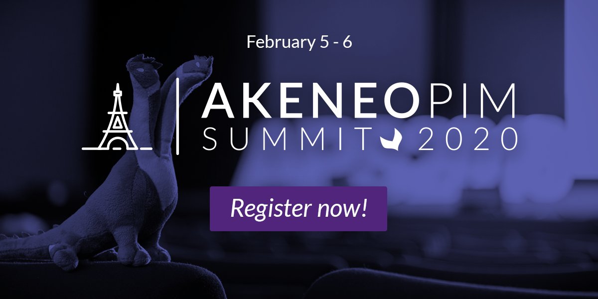 🗓️ <a href="/akeneopim/">Akeneo: The Product Experience Company</a> Summit 2020, 5-6 febbraio, #Parigi: un'occasione per il #TeamWebformat di esplorare le ultime tendenze relative a PIM e PXM.
Link all'evento: bit.ly/2uEKlPz
#Webformat #PIM #PXM #APS2020 #eCommerce #ProductInformationManagement #Omnichannel