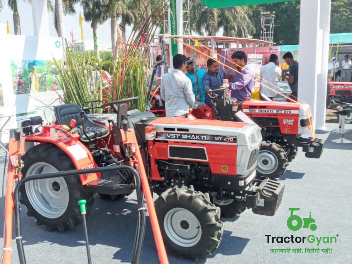 TractorGyan's tweet image. ||* Tractor Launch Alert *||
VST Shakti MT 270 HT tractor. 
It offers best in class fuel efficiency and maximum utility. Stay tuned for more updates. 

Visit- Tractorgyan.com

#Tractor #TractorGyan #TractorLaunch