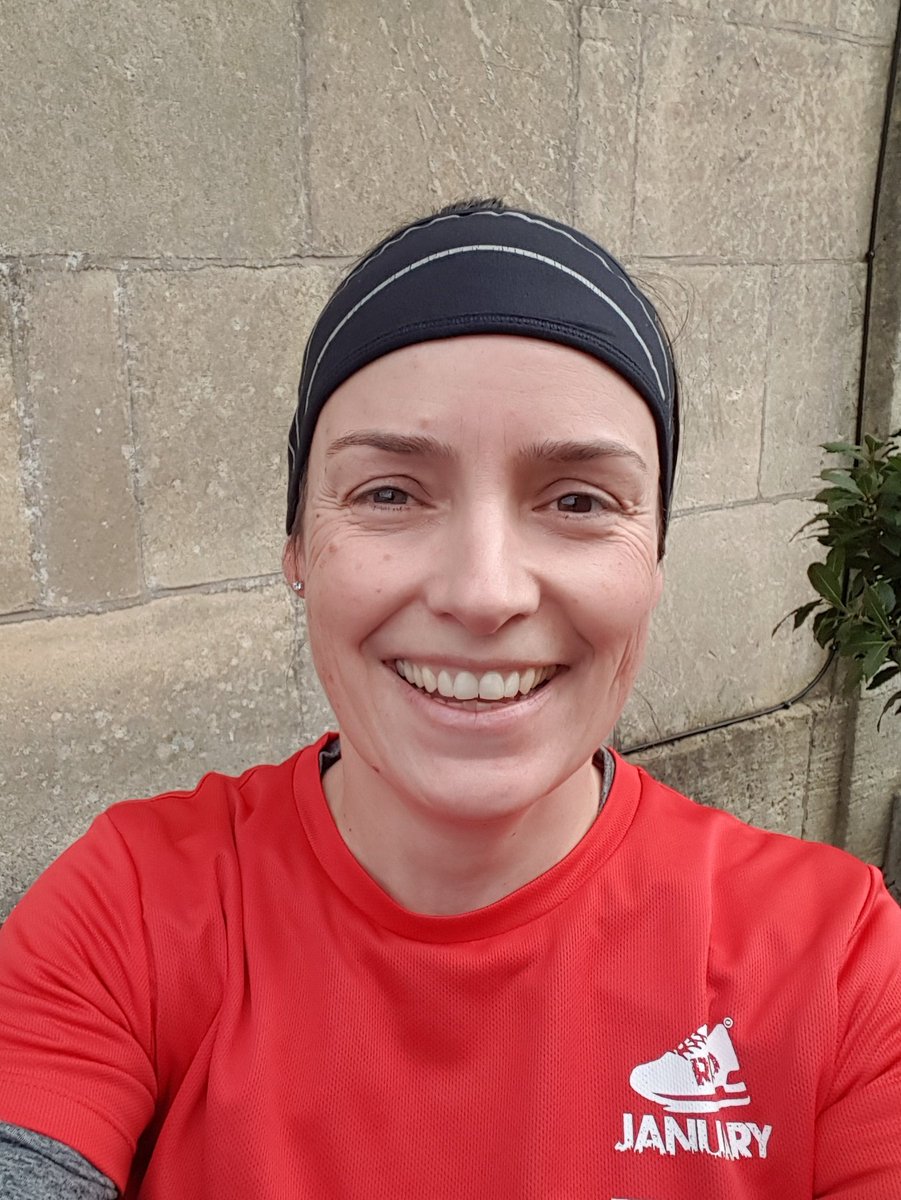 Yay! #REDJanuary2020 completed: just over 87 miles at an avge of 2.8m a day. I can't say I've loved it all, but I'm proud of myself for sticking with it, and pleased to see I'm strong enough to run every day. It's improved my average pace too, so that's a bonus! @REDJanuaryUK