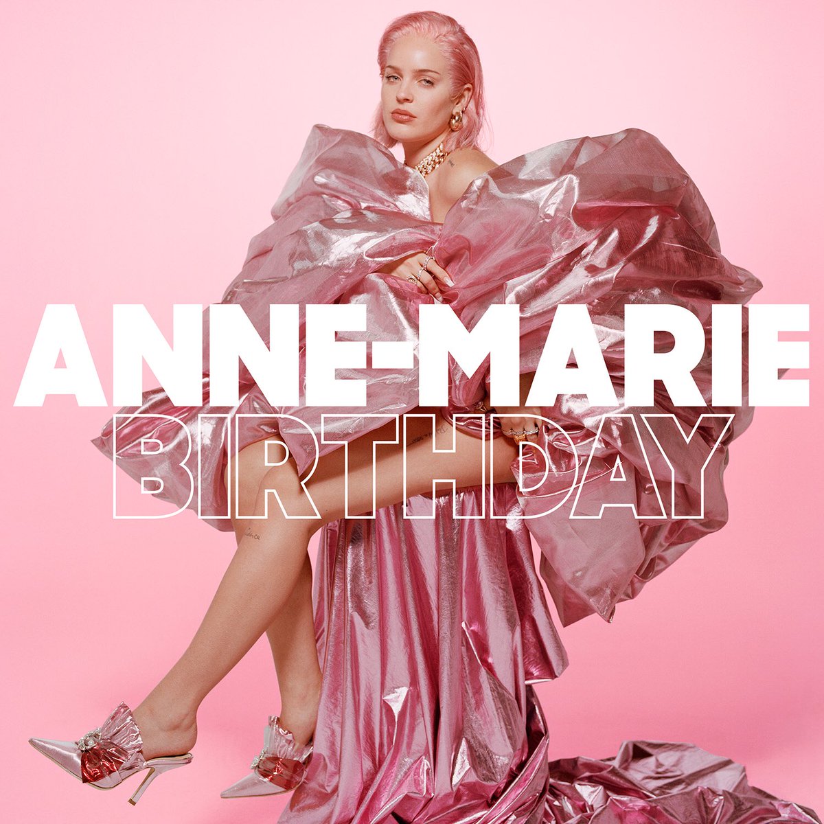 AnneMarie's tweet photo. 🎂 BIRTHDAY 🎈 is out on February 7th!!! Ahhhhhhhhhhhhh you can pre-order it or pre-save it now here: https://t.co/DQpWzNOOYa https://t.co/Sj9gxdsktQ