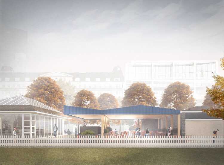 We’re delighted to share our design for a temporary de-mountable pavilion in a central London square. Beautiful  image by <a href="/Blocvisual/">BLOC</a> 
.
.
#popup #demountablestructure #pavilion #London #architecture #whitmanwilde #architects #architecturalvisualization