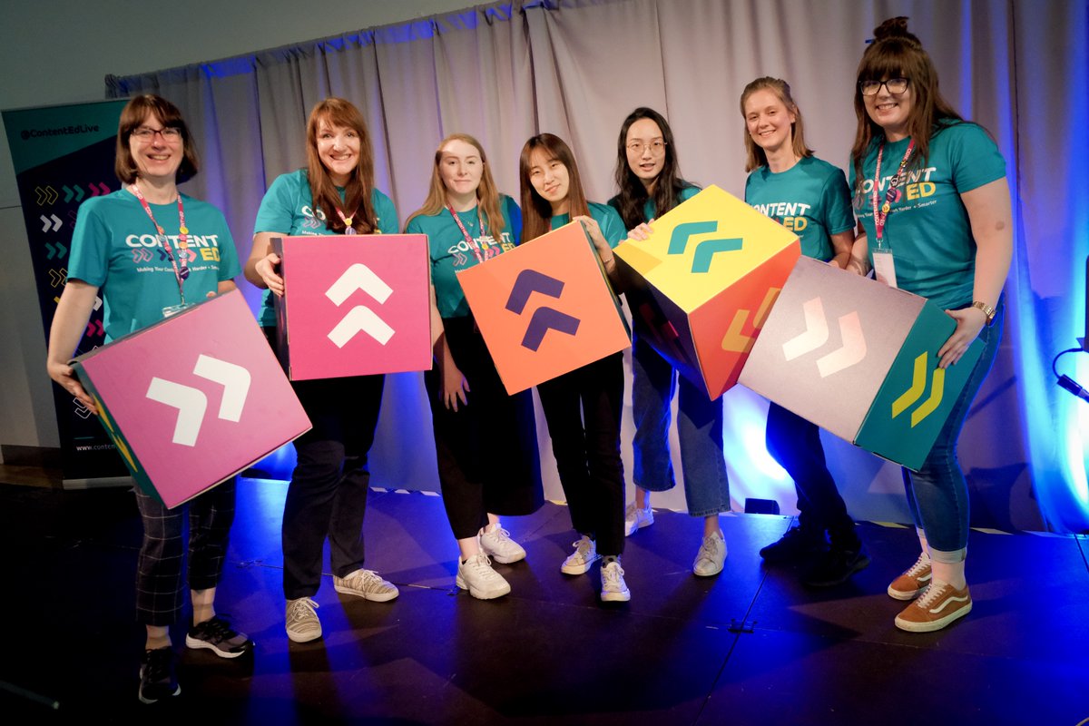 Volunteer team at ContentEd2019