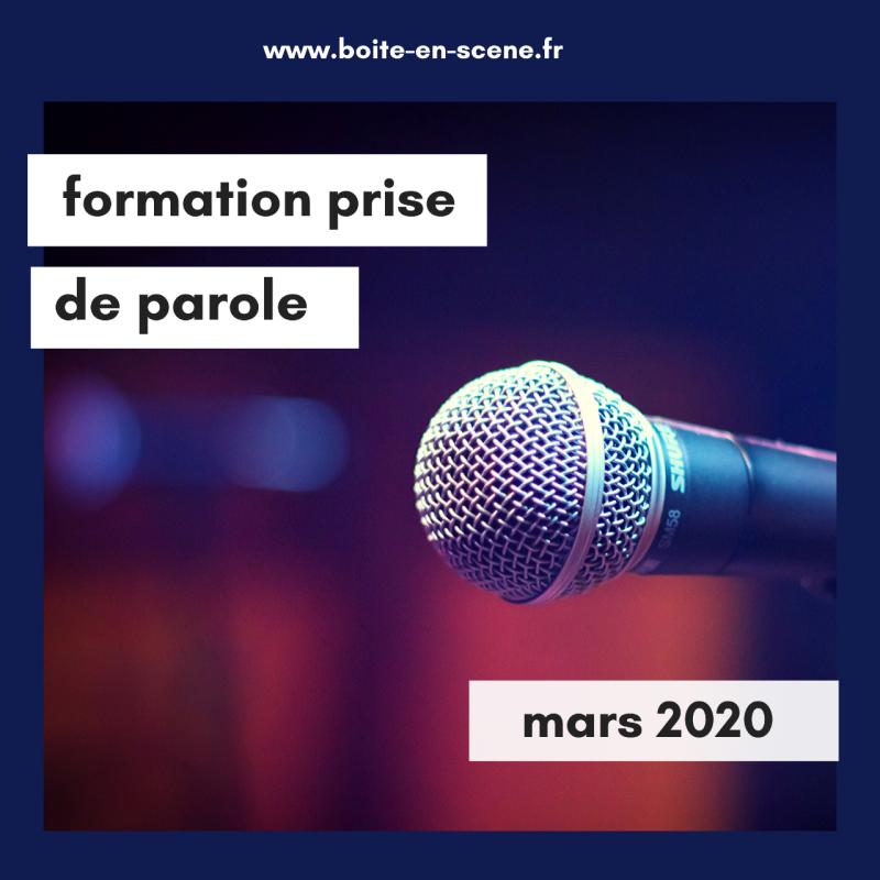La session de février est complète.

Les deux prochaines formations de 3 jours en inter ?
- les 06/13 &amp; 17 mars 2020 (il reste 2 places)
Ou
- les 31 mars/10 &amp; 14 avril 2020

Organisme de #formation #certifié &amp; Formations éligibles #cpf

boite-en-scene.fr

#prisedeparole