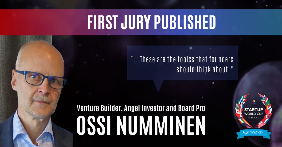 SWCFinland's tweet photo. 🥁🥁 Proud to present: First Published Jury of #SWCFinland20: OSSI NUMMINEN! He is an Angel Investor with a long history of investments alone and with different organizations. Read and learn: "3 Ways To Evaluate Succesful Startup"! ⭐️
https://t.co/9j2doPhV8T https://t.co/jT5m19UP2K