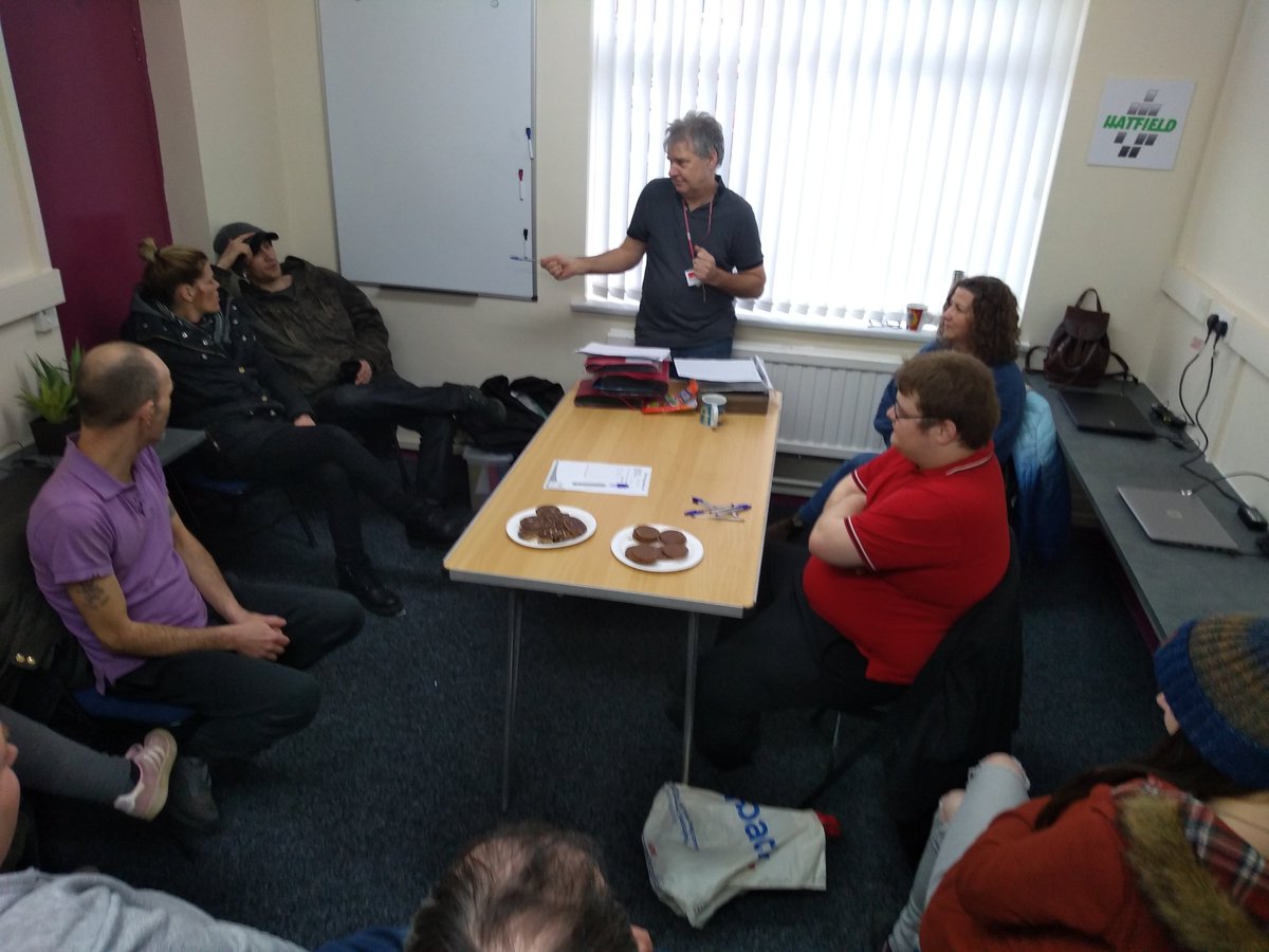 ShilohRotherham's tweet photo. @CrisisSYorks  are delivering the 'Renting Ready' course today - it's full! Helping our guests to find and manage a tenancy and to understand their rights and their responsibilities. Essential tools to #endhomelessness https://t.co/fE4QqWntzS