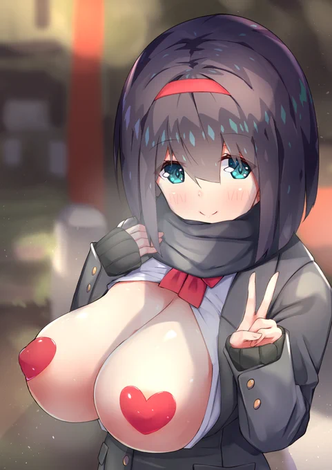 #おっぱいを貼るとみんなが幸せになる 