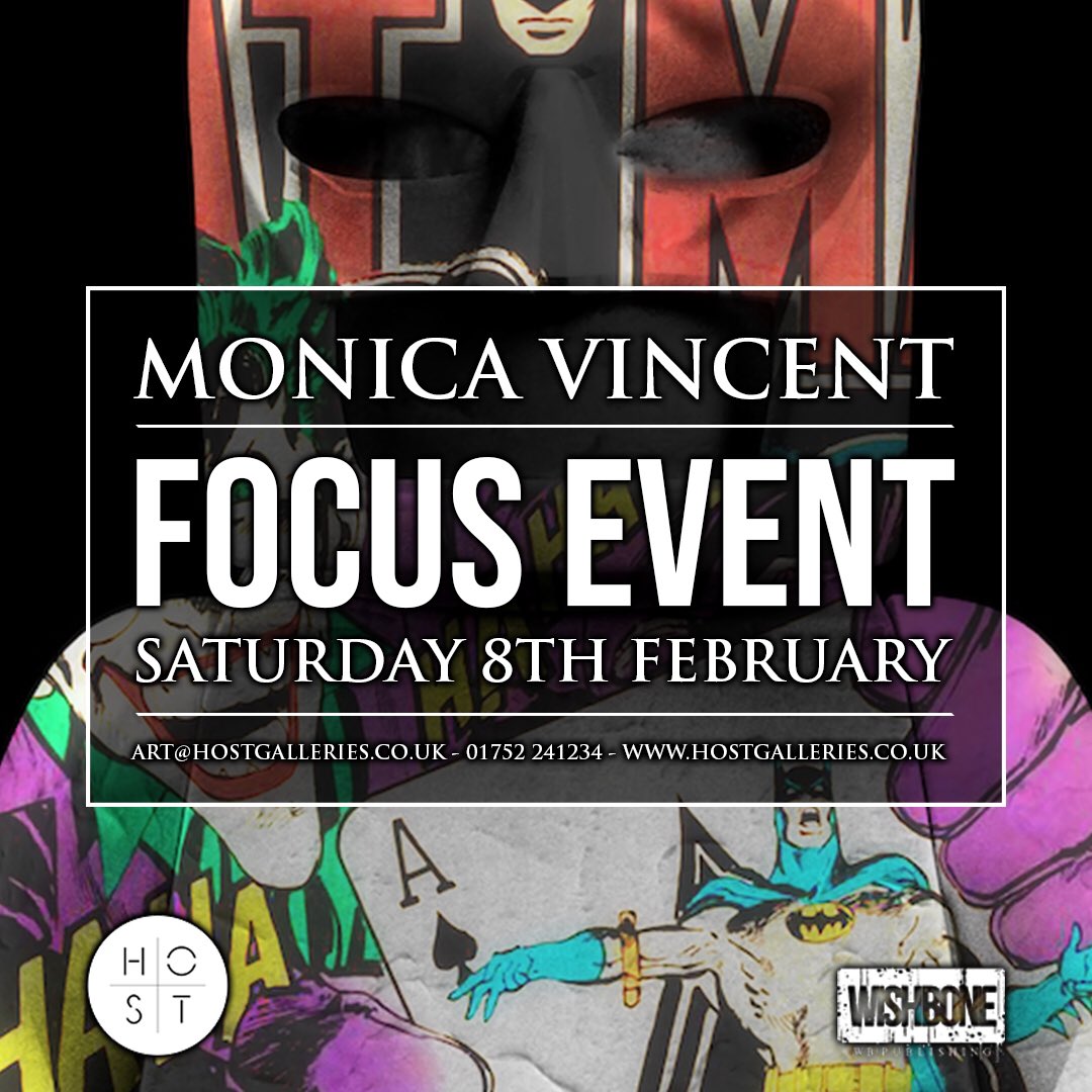 WISHBONE_ART's tweet photo. There’s just over a week to go before @hostgalleries kicks off their Monica Vincent Focus Event in Plymouth! 🎉💥 Starting Saturday 8th February - Featuring artwork from Monica’s latest collection &amp; Original artworks 🔥🔥🔥 For more info please contact art@hostgalleries.co.uk https://t.co/qeMcvLmbZ0