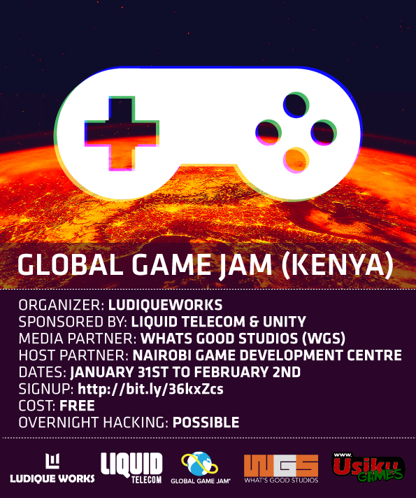 Today we are kicking off the #GlobalGameJam! Liquid Telecom are proud sponsors and hosts of this 48-hour event in #Nairobi and #Livingstone and #Lusaka.  Find out more at bit.ly/31cMtKK #GGJ20