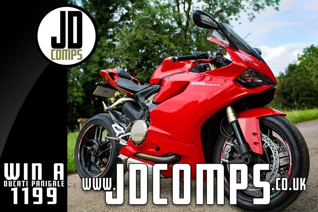 JDCompsUk's tweet photo. Win a Ducati Panigale for just £18.75...
https://t.co/CSWgf9d9Wk https://t.co/Zmbz1880Je