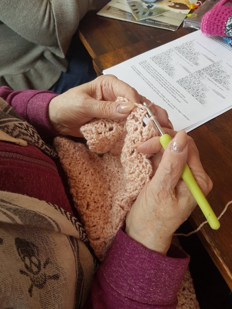 NorthPerk's tweet photo. Our Coffee &amp; Crochet with Natalie is back in full swing ☕🧶
Fridays - 1:30pm-3:30pm
Open to all! See you later 👋🏻👋🏻 https://t.co/LFfuUBJg63
