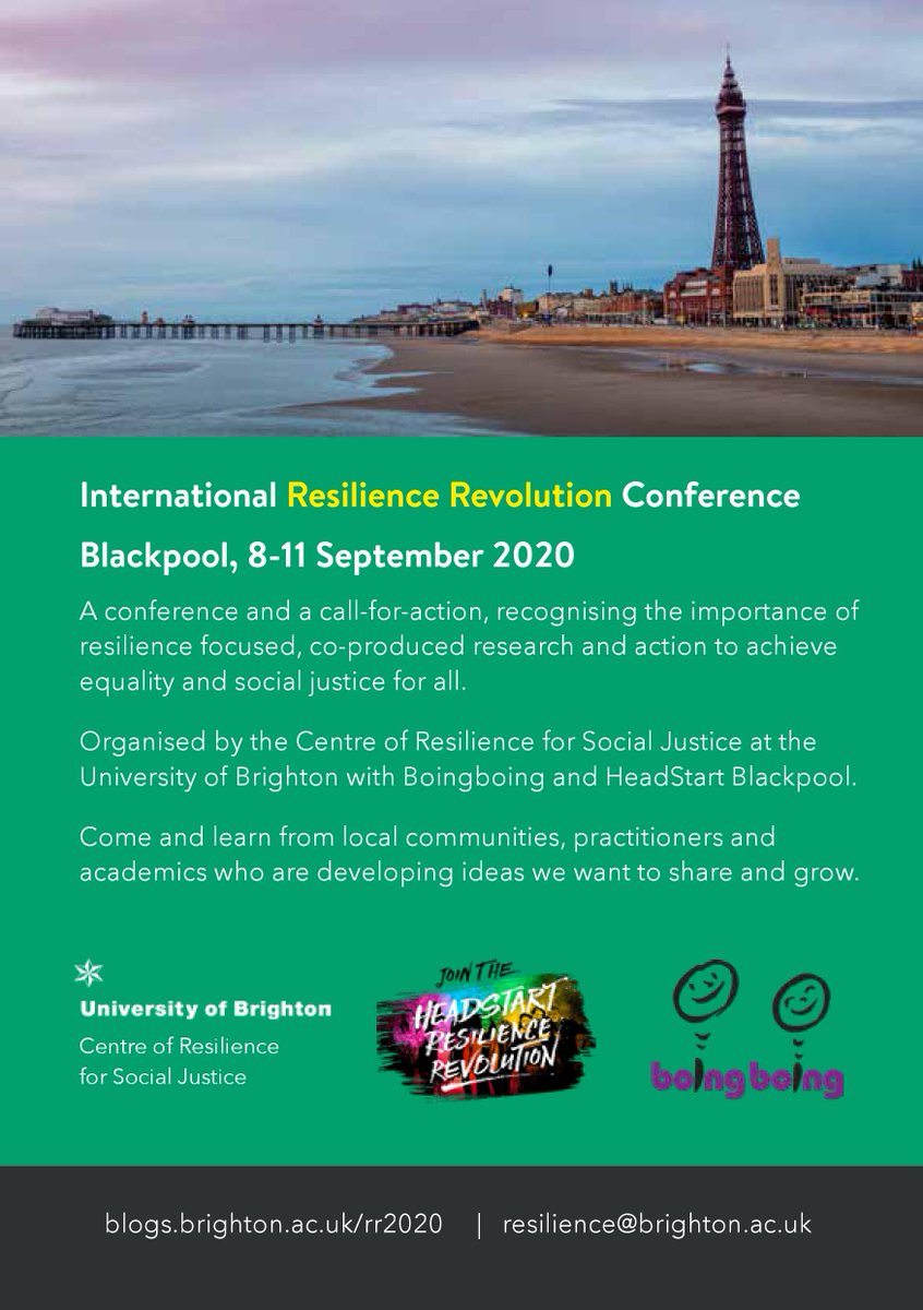 bb_resilience's tweet photo. Lots of exciting pre- & post-conference visits to Places & Faces on the 8th & 11th Sep 2020 as part of #ResRev20. Details:
https://t.co/N3v5Nco5yG
You can also register for the International #Resilience Revolution #Conference at:
https://t.co/gdRvhOK6eZ
#ResilienceRevolution https://t.co/Mg0ra0Sq4H